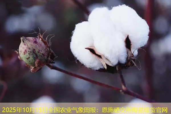 2025年10月15日全国农业气象周报