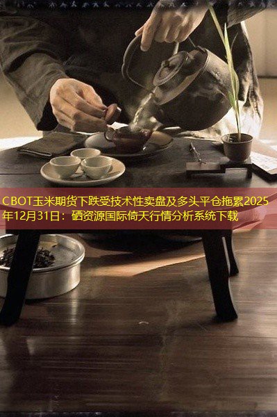 CBOT玉米期货下跌受技术性卖盘及多头平仓拖累2025年12月31日