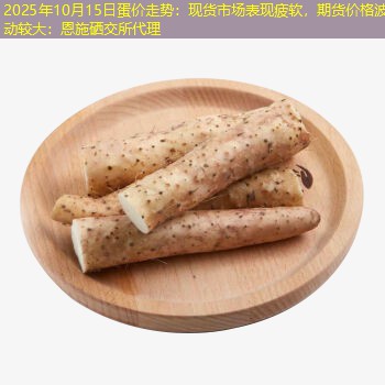 2025年10月15日蛋价走势：现货市场表现疲软，期货价格波动较大