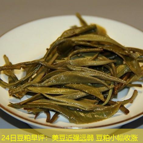 24日豆粕早评：美豆近强远弱 豆粕小幅收涨