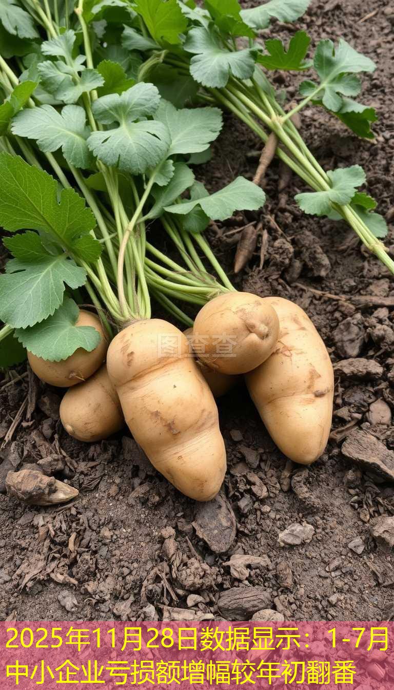 2025年11月28日数据显示：1-7月中小企业亏损额增幅较年初翻番