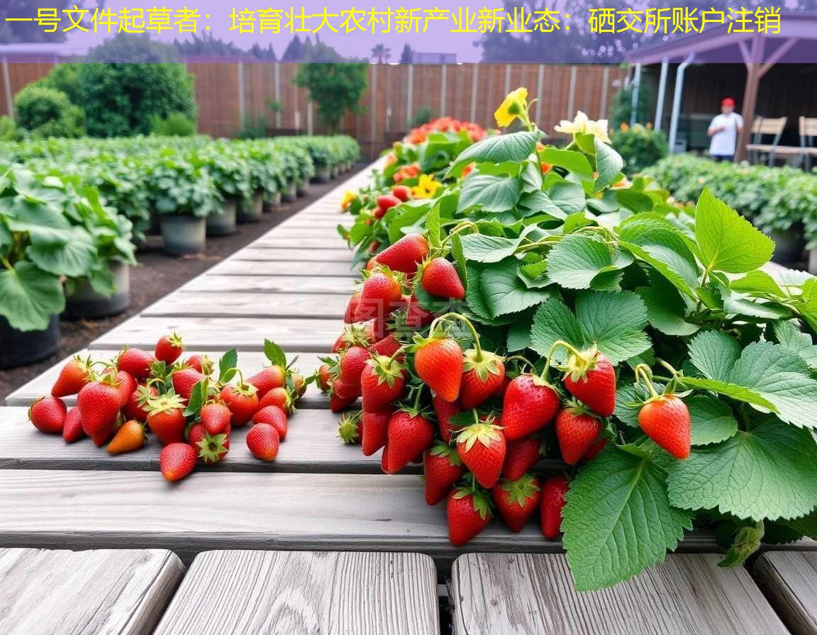 一号文件起草者：培育壮大农村新产业新业态