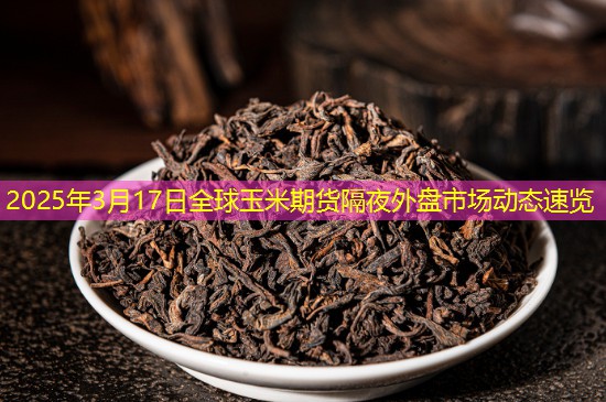 2025年3月17日全球玉米期货隔夜外盘市场动态速览