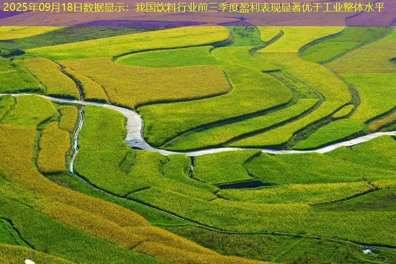 2025年09月18日数据显示：我国饮料行业前三季度盈利表现显著优于工业整体水平