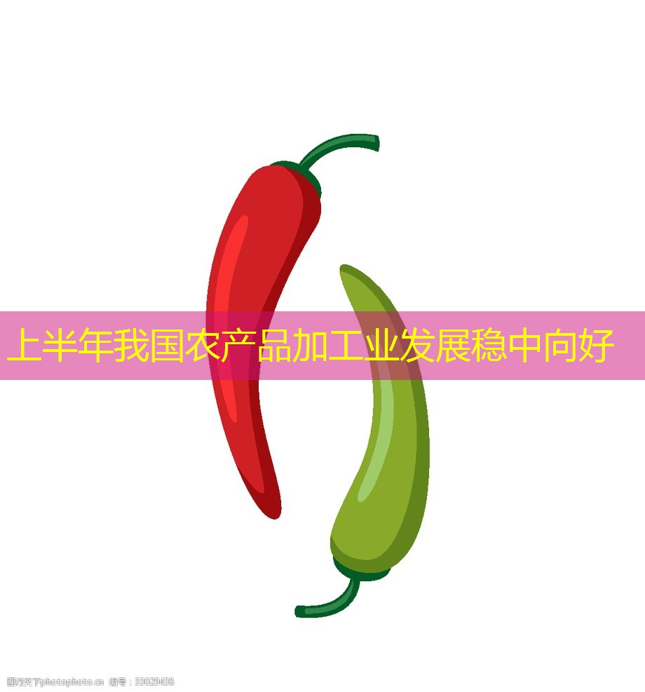上半年我国农产品加工业发展稳中向好