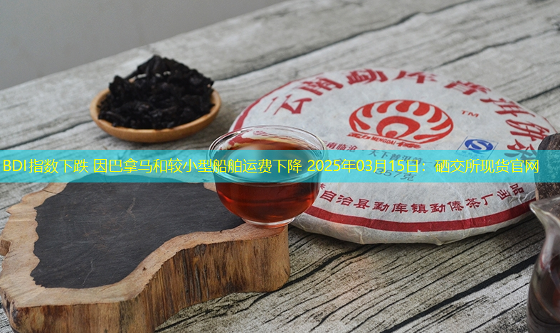 BDI指数下跌 因巴拿马和较小型船舶运费下降 2025年03月15日